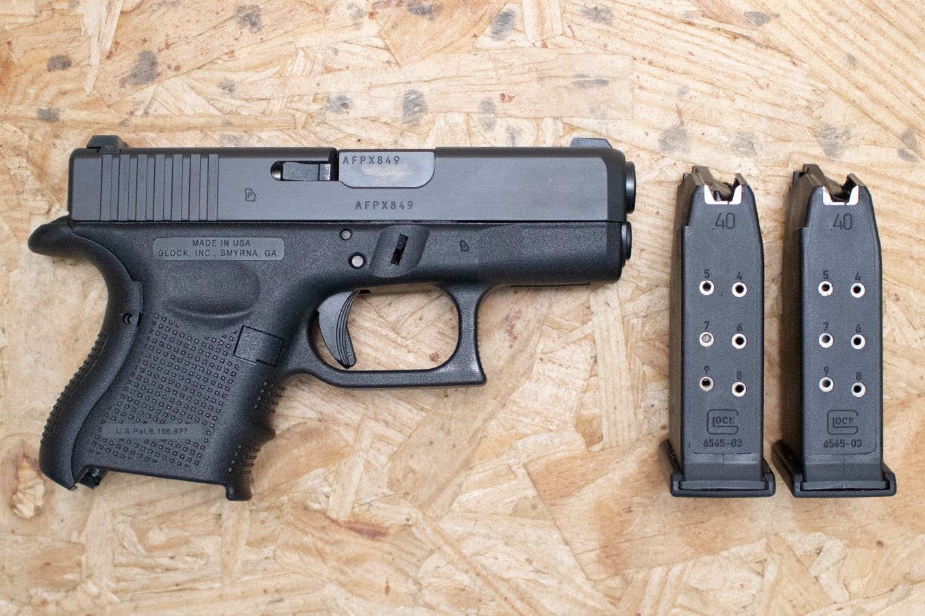 GLOCK 27 Gen4 40 S&W Police Trade-ins (Good Condition)